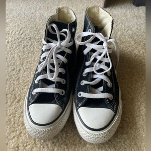 Converse Chuck Taylor All Star High Top Sneakers.